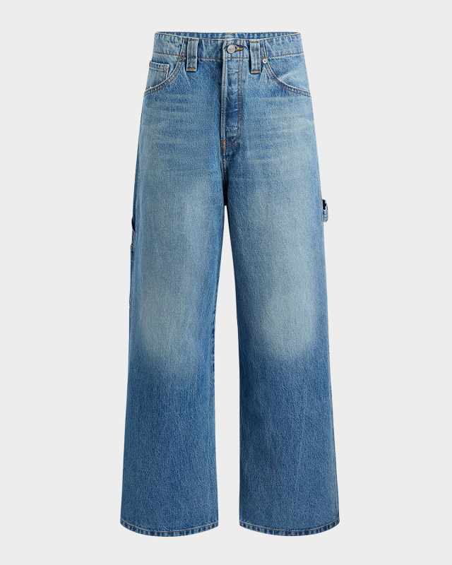 Sowen Wide-Leg Carpenter Jeans